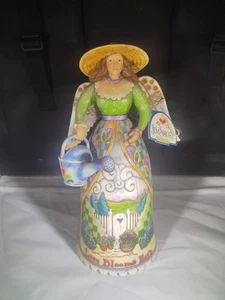 Figurina Vintage Jim Shore 2007 To Garden is Heavenly Love Blooms Here 4008939 - Foto 1 di 5