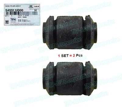 OEM ® 2 PCS CONTROL ARM BUSHING FITS HYUNDAI ACCENT KIA RIO 2015-2017 545511J000 - Image 1 of 4