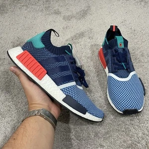 Adidas NMD R1 PK PACKER blau/türkis/rot Herren Größe 9 BB5051 YZY Y3 - Bild 1 von 9