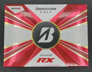 BRIDGESTONE GOLF 2022 TOUR B RX GOLF BALLS - WHITE (D2WX6D) ONE DOZE (MVP033978) - Picture 1 of 3