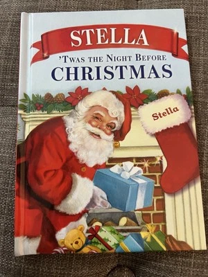 Personalized STELLA  ‘Twas the night before Christmas book - Image 1 of 4