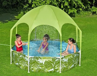 Bestway Planschbecken Swimming Pool Splash in Shade Ø 244 x 51cm  - Bild 1 von 3