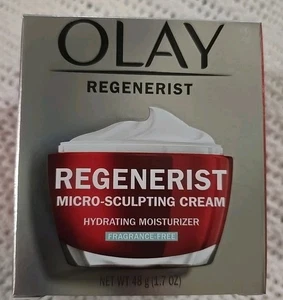 Olay Regenerist Micro-Sculpting Creme Feuchtigkeitsspendende Feuchtigkeitscreme 1,7oz ~ Duftfrei - Bild 1 von 6