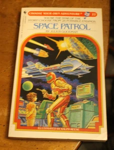 CYOA #22: Space Patrol ~ Julius Goodman ~ 1983 Bantam PB 7PR - Foto 1 di 1