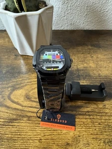 Reloj Binbond Vintage Estilo TV Metal Viene con Herramienta de Tamaño de Pulsera - Imagen 1 de 7