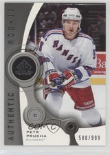 2005-06 SP Game Used Edition Authentic Rookies /999 Petr Prucha #159 Rookie RC