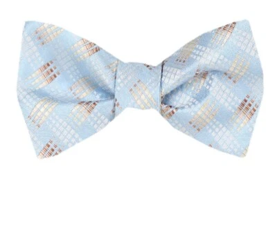 Pajarita para hombre grande y alta con patrón de cielo y topo XL con corbata de moño para bodas Foto 1 de 3