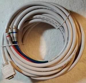 Steren 253 550iv HDTV SVGA 3RCA Component Cable, 50ft, ivory, brand new - Picture 1 of 4