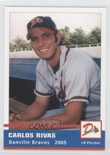 2005 Grandstand Danville Braves Carlos Rivas