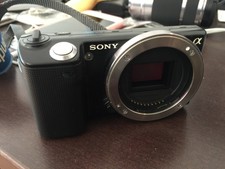 Sony Alpha NEX-5C 14.2MP Digital Camera - Black Camera Body