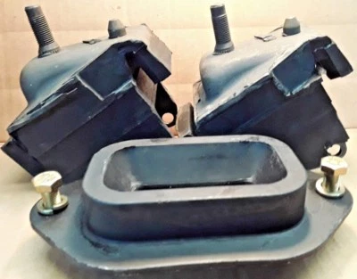 FRONT MOTOR MOUNTS & REAR TRANSMISSION MOUNT,  1965 1966 1967 CADILLAC 429 C.I. - Image 1 of 4