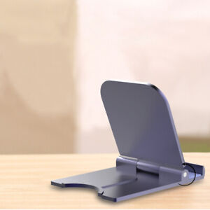  2 Pcs Folding Mobile Support Flat Phone Stand Tablet for Desk Portable