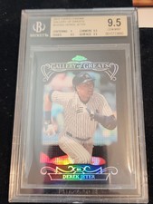 2015 Topps Chrome Derek Jeter Gallery Of Greats BGS 9.5 Gem Mint! 