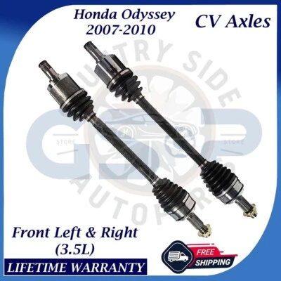 Eje CV delantero izquierdo y derecho GSP OEM para Honda Odyssey 2007-2010 garantía de por vida Foto 1 de 4