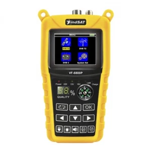 FindSAT VF-6800P Satellite Finder DVB-S2/T-C Combo Sat Finder Meter with Compass - Picture 1 of 11