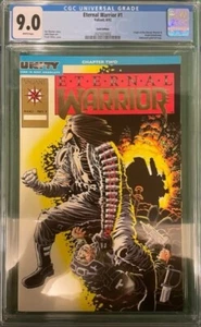 ETERNAL WARRIOR #0 CGC 9.0 GOLD VARIANT (WHITE PAGES) - Imagen 1 de 3