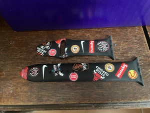 2023 NBA Basketball Silicone Sports Strap For Apple Watch band 44mm - Zdjęcie 1 z 1