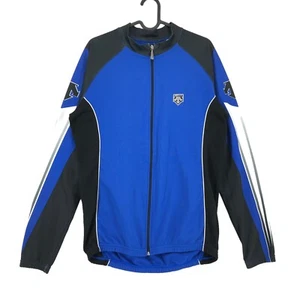 DESCENTE Men Bike Tex Fleece Jacket Coat Size L - Picture 1 of 10
