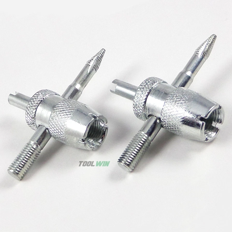 3 PC 4 Way Valve Stem Remover - Installer Tire Repair Tool