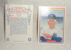 1983 DONRUSS--HALL OF FAME HEROES--CASEY STENGEL--#37--ONE CARD - Picture 1 of 1
