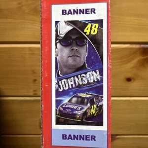 NEW! Jimmy Johnson Banner 18" x 39" inches Item No: BAN-JJ8/#48 - NEW!! - Picture 1 of 2