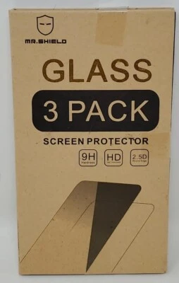 Протектор экрана Mr. Shield закаленное стекло iPhone 11 Pro/X/XS (3 шт.) - Изображение 1 из 3