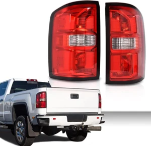 Par de luces traseras sin bombillas compatibles con GMC 2014-2018 GMC Sierra izquierda y derecha - Imagen 1 de 9