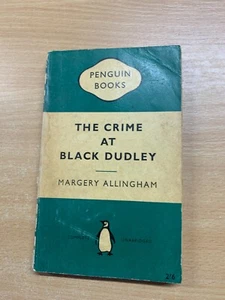 1960 MARGERY ALLINGHAM "EL CRIMEN EN BLACK DUDLEY" PINGÜINO FICCIÓN PB LIBRO (P2) - Imagen 1 de 15