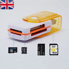 4 IN 1 128GB Micro SD to USB Card Memory Card Adapter Reader Supports - UK