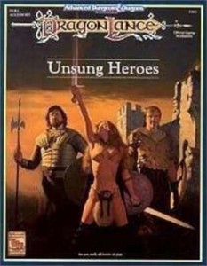 DLR3 Unsung Heroes Advanced Dungeons Dragons AD&D 2nd Edition Dragonlance