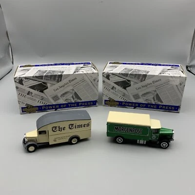 Vintage Matchbox Collectibles Power Of The Press Lot Of 2 YPP 02 & 03 1995 - Image 1 of 4