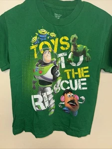 Vintage DISNEY PIXAR TOY STORY T Shirt Sz Youth M 100% Cotton - Picture 1 of 3