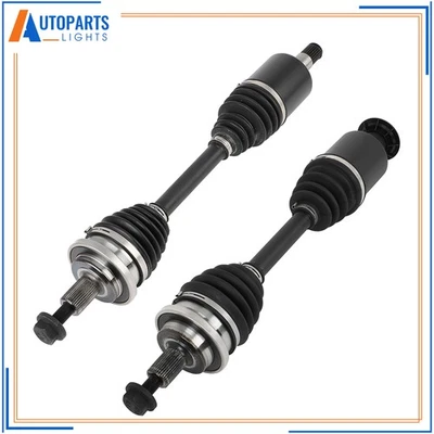 Par de ejes AWD conductor delantero pasajero CV para Benz E320 E350 E500 2004-2009 Foto 1 de 4