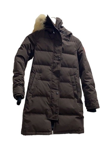 Piumino lungo CANADA GOOSE Mackenzie Parka Heritage S poliestere marrone