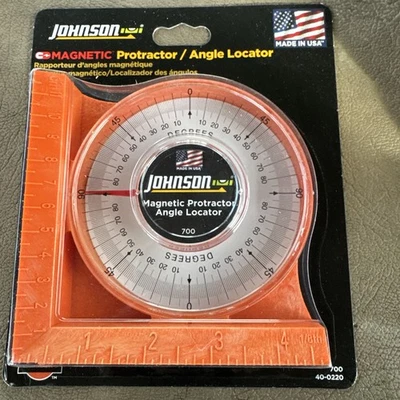 Johnson 700 Magnetic Protractor And Angle Locator Level & Tool - Image 1 of 2