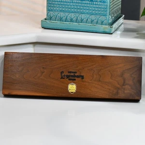 Vintage American Walnut Case By Gerber Knives - Picture 1 of 9