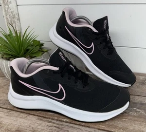 Nike Star Runner 3 Schuhe Unisex 5,5 Jahre Laufen Schwarz Pink Mesh Sneaker DA2776-002 - Bild 1 von 19