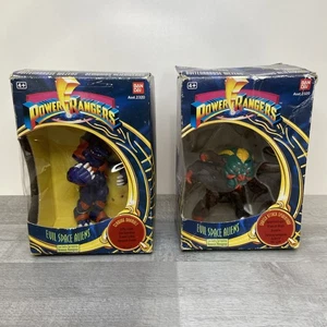 Vintage 90s Power Rangers Space Aliens Snatch Attack Spidertron, Clawing Dramole - Picture 1 of 16