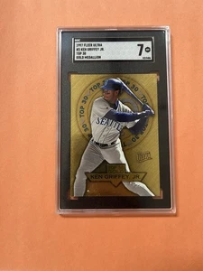 1997 Fleer Ultra #2 Top 30 Gold Medallion Proof Ken Griffey SGA 7 NM. Zustand - Bild 1 von 2