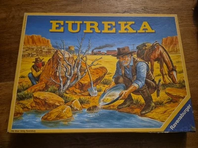 Vintage Eureka! Board Game Ravensburger 1988 Gold Rush Missing Manual - Image 1 of 2
