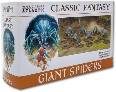 Wargames Atlantic, Classic Fantasy, Giant Spiders, Maßstab 1:56