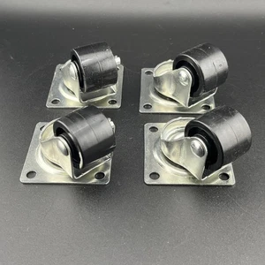 1 inch Small Caster Wheels for Furniture Small Casters Set of 4 - Picture 1 of 4