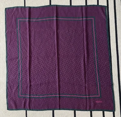 GIVENCHY HERRINGBONE SILKS CARF 34" x 34" inches - Image 1 of 4