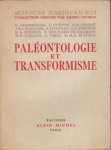 Livre paléontologie et transforrmiste collectif book - Imagen 1 de 1