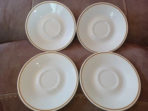 4 Vintage Corelle Indian Summer Saucers - Picture 1 of 4