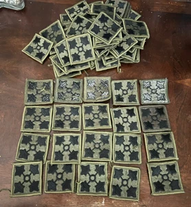 US Army 4th Fourth Infantry Patch Subdued OD Good To Exc Used Condition Sew On - Picture 1 of 5