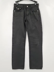 LR SCOOP Youth Boys Size 14 Black Jeans Cotton/Polyester Blend Denim Straight  - Picture 1 of 8