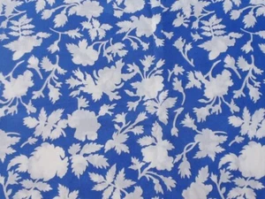 KAFFE FASSETT SILHOUETTE ROSE BLUE GP77 fat quarter original issue 4 available - Picture 1 of 5