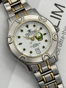 Vintage Giotto Milano Diver Uae Eagle Logo Quartz Watch - Picture 1 of 8