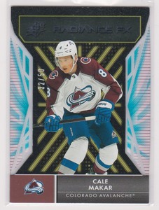 Cale Makar 2021-22 SPx Gold Radiance F/X Insert (32/50) - Colorado Avalanche